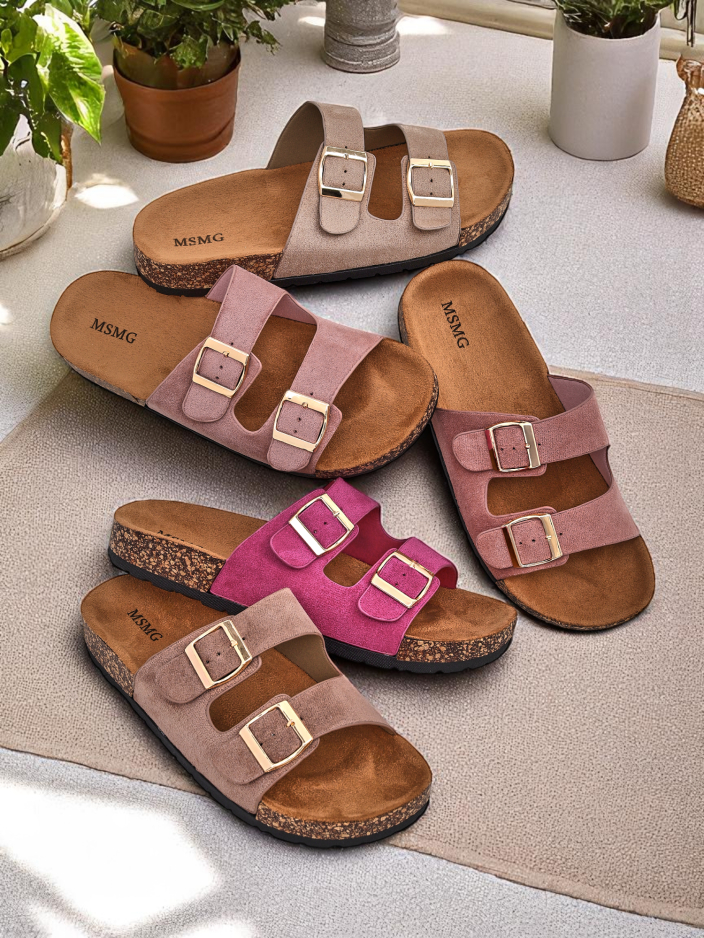 Sandale pentru femei Royalfashion cu catarame Foumy