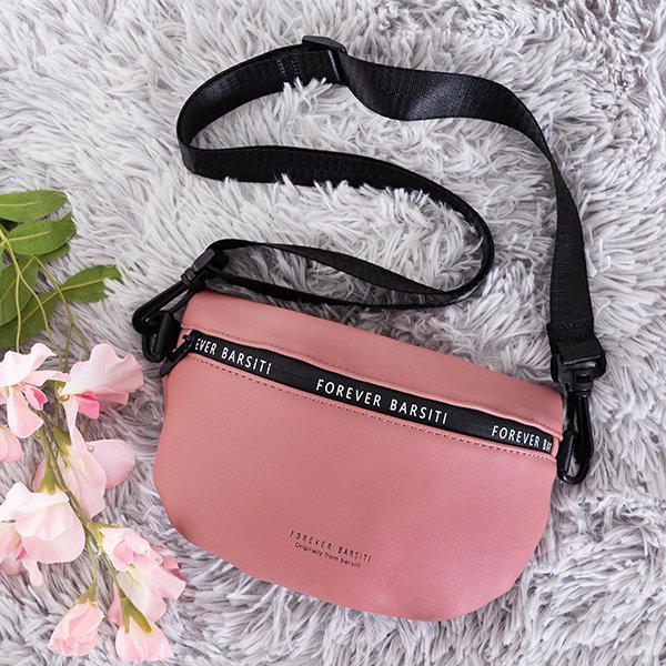 Geantă de șold roz pentru femei - Genți de mână