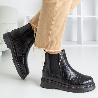 Cizme dama din piele de sarpe Galetiasi - Incaltaminte