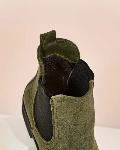 Royalfashion Cizme eco-suede Ataras pentru femei a'la sztyblettes