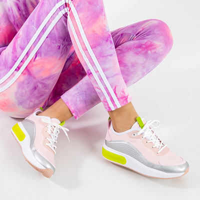 OUTLET Pantofi sport dama roz si gri Tituana - Incaltaminte