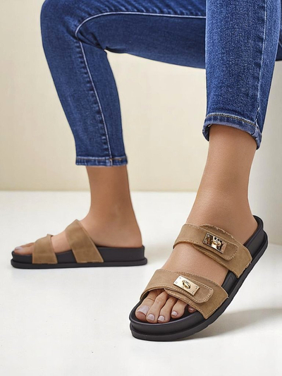 Sandale Royalfashion pentru femei cu catarame decorative Costes