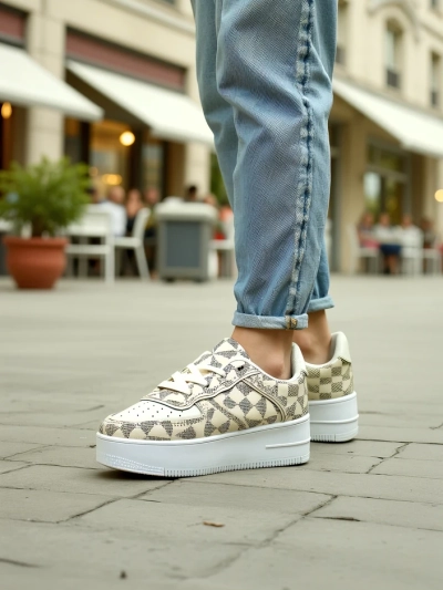 Royalfashion Pantofi sport pentru femei cu imprimeu Ozofio