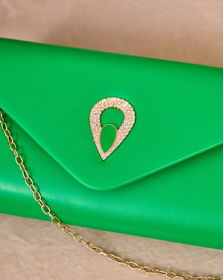 Royalfashion Geantă de ambreiaj pentru femei verde