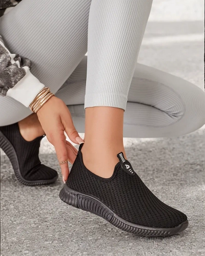Pantofi sport slip-on dama negri de la Palomena - Incaltaminte