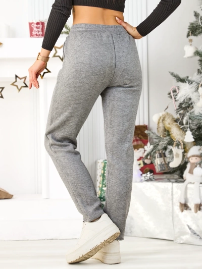 Pantaloni de trening din bumbac pentru femei Royalfashion