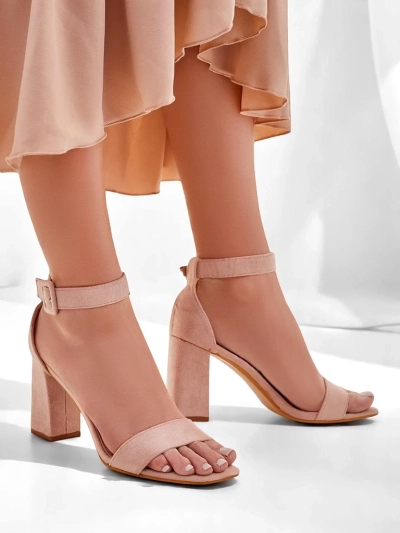 Sandale eco din suede Royalfashion pentru femei Ardeni
