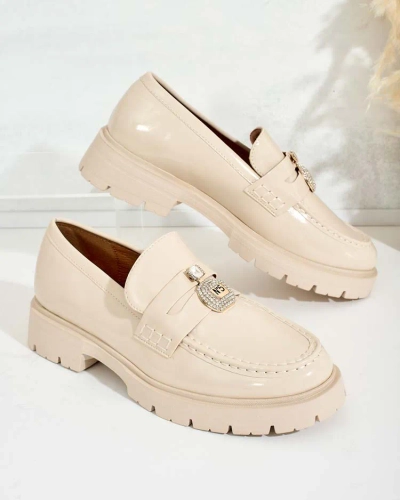 Royalfashion Mocasini lăcuiți pentru femei Bemies