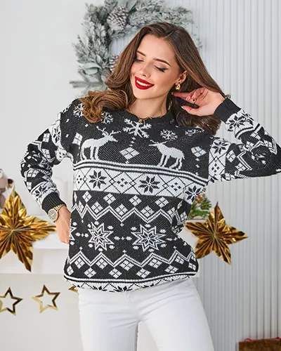 Pulover de Crăciun pentru femei Royalfashion
