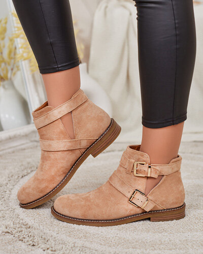 Royalfashion Cizme cu decupaj Geronsa pentru femei