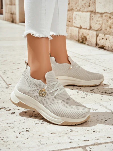 Royalfashion Slip-on pantofi sport din material textil pentru femei Teletta