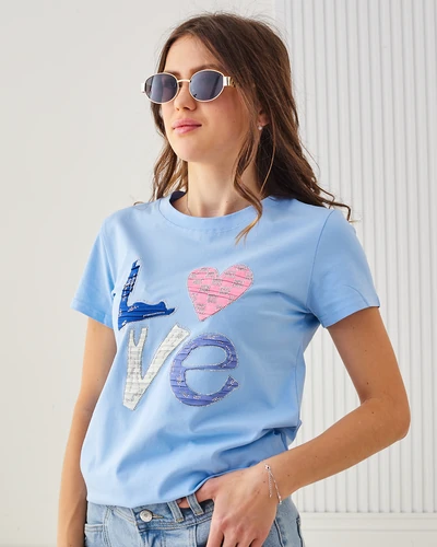 Royalfashion Bluza din bumbac pentru femei