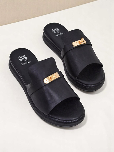 Royalfashion Sandale plate pentru femei Raphsody