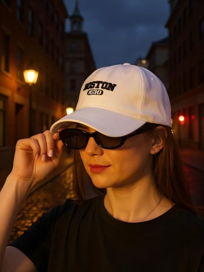 Royalfashion Șapcă unisex cu cozoroc Boston Vibe