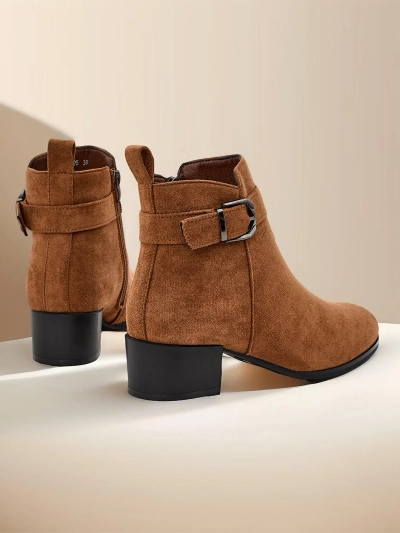 Bocanci cu glezna pentru femei Royalfashion Tomil