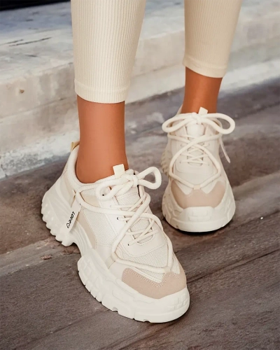 Royalfashion Adidași cu platformă pentru femei Bereya