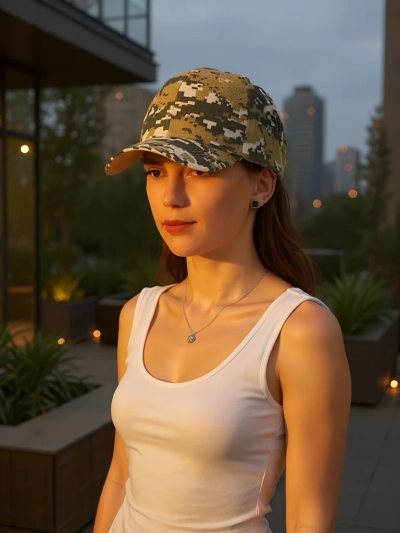 Royalfashion CamoFlex șapcă de baseball camuflaj