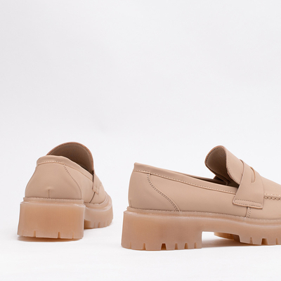 Pantofi maro dama Vanocio - Incaltaminte