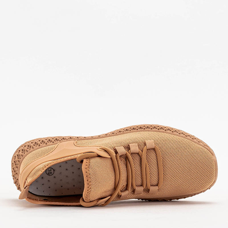 OUTLET Pantofi sport dama in culoarea camel Modika - Incaltaminte