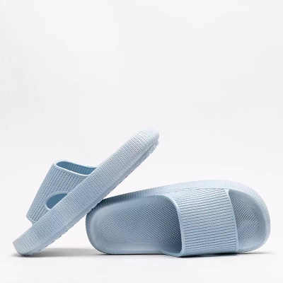 OUTLET Papuci de cauciuc albastru cu relief Olinda - Incaltaminte