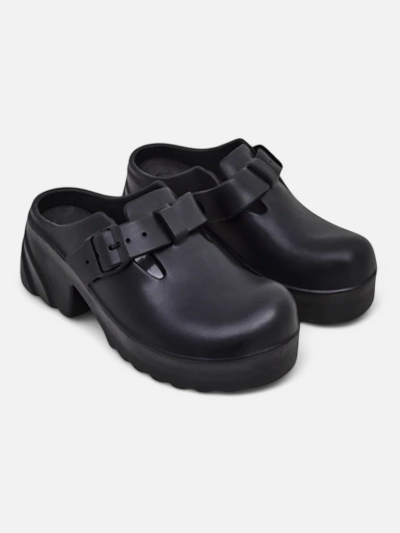 Sandale cu toc din cauciuc pentru femei Royalfashion Voxones