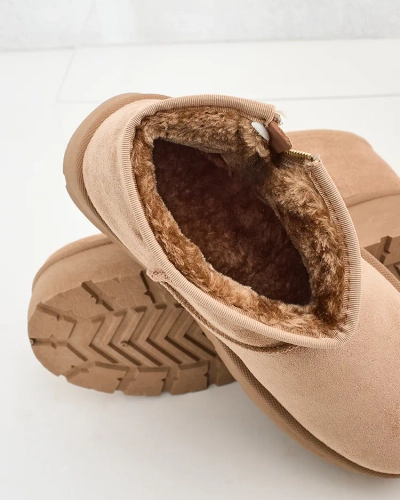 Royalfashion Cizme de zăpadă cu platformă pentru femei a'la Delgadi