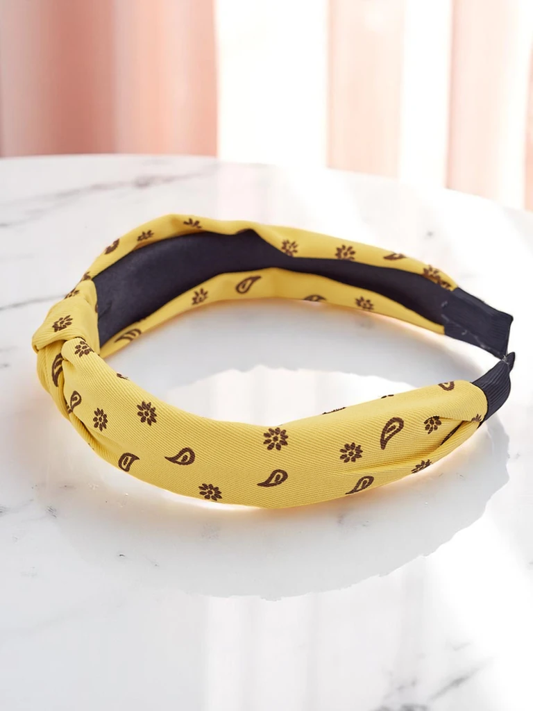 Royalfashion Bentiță pentru păr cu model împletit Grafity Boom