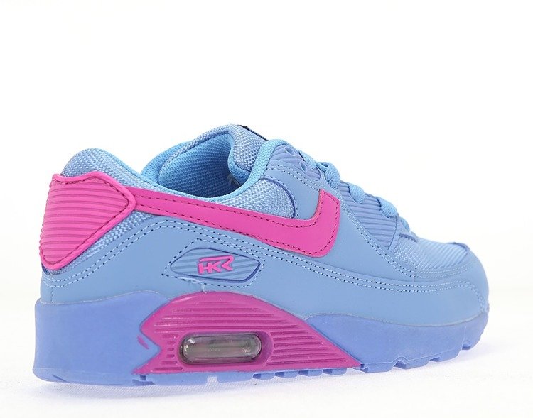 Niebiesko-różowe buty sportowe - Obuwie