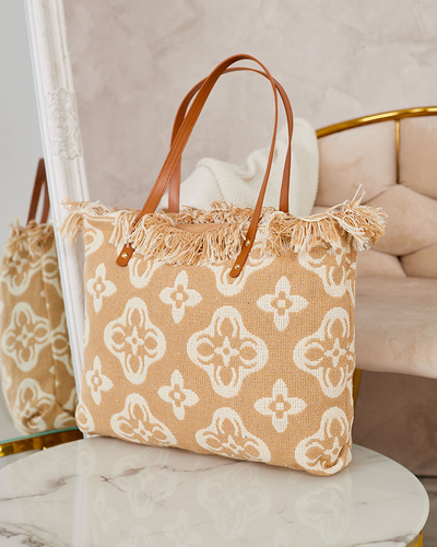 Royalfashion Geantă de umăr din material textil pentru femei