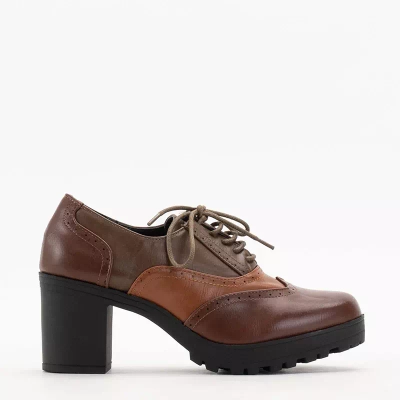 OUTLET Pantofi de dama maro inchis pe postul Tiarino - Incaltaminte