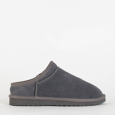 Papuci Mihan de damă gri izolați - Încălțăminte