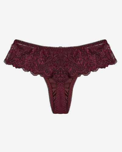 Royalfashion Chiloți de sutien din dantelă maro