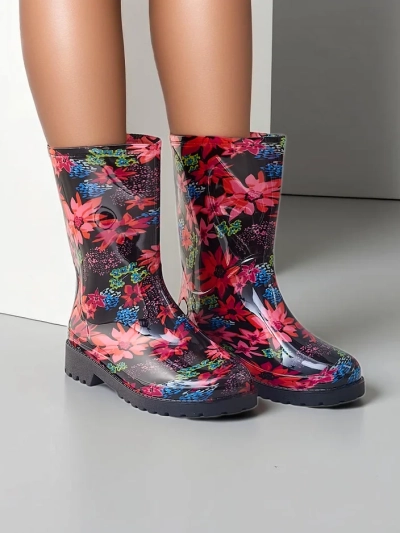Galoși floral pentru femei Royalfashion Olemm
