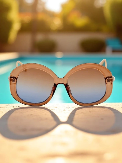 Royalfashion Ochelari de soare cu brațe decorative Glam Shine