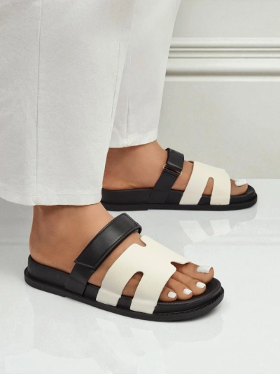 Royalfashion Sandale de damă din piele ecologică FlexiComfi
