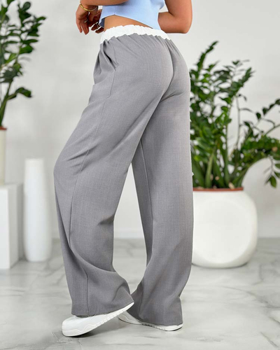 Royalfashion Pantaloni largi de damă