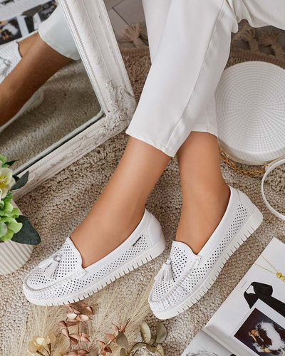 Royalfashion Mocasini traforați de damă Molaffa
