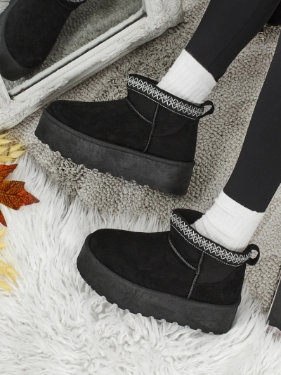 Cizme scurte de damă tip snowboots Nymeria