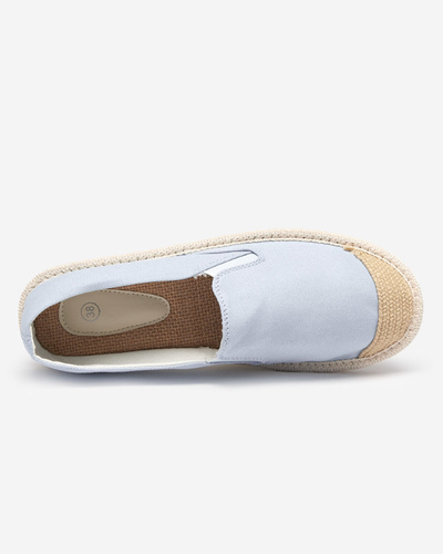 OUTLET Espadrile de dama albastru deschis Joll - Incaltaminte