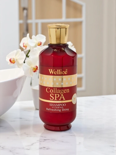 Shampoo Wellice Collagen SPA cu Colagen și Vitamine