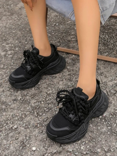 Pantofi sport Royalfashion pentru femei cu o talpă mai groasă Loness