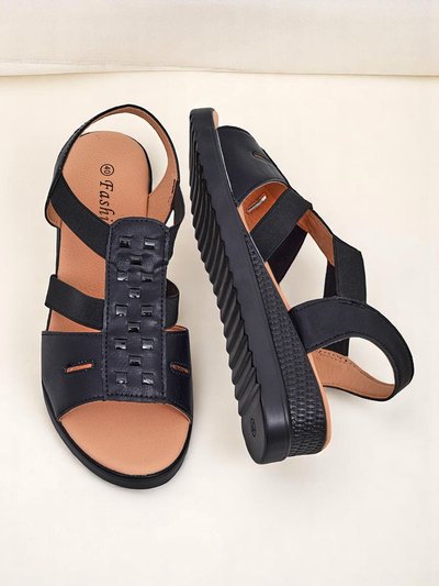 Royalfashion Sandale dama cu toc mic Sora