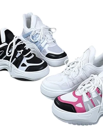 Pantofi sport Royalfashion pentru femei cu o talpă mai groasă Loness