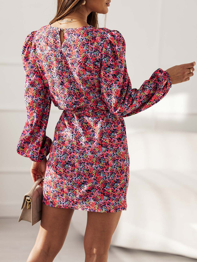 Royalfashion Rochie de damă până la genunchi cu imprimeu