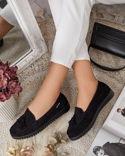 Royalfashion Mocasini traforați de damă Molaffa