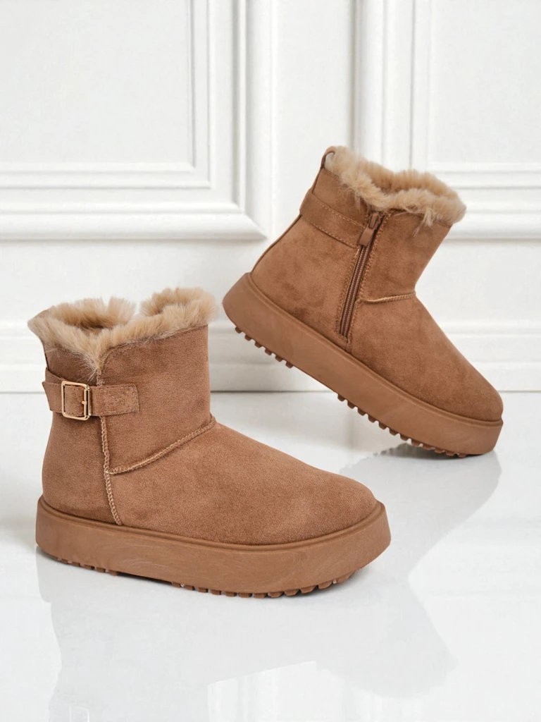 Royalfashion Kratke buti a'la snegovci ženske Winter Crest