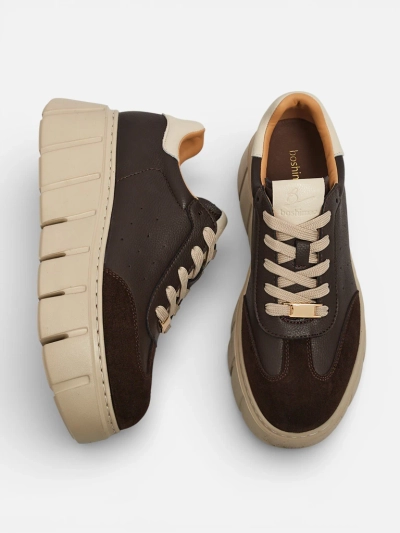 Sneakers sport damă din piele naturală Taures