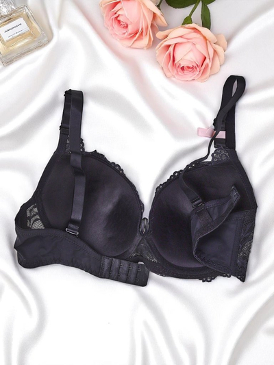 Royalfashion Sutien de damă cu burete și dantelă Delicate Grace