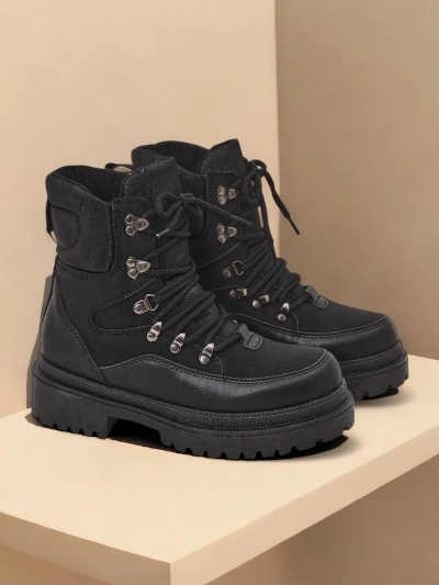 Bocanci trapper pentru femei Royalfashion Savelly