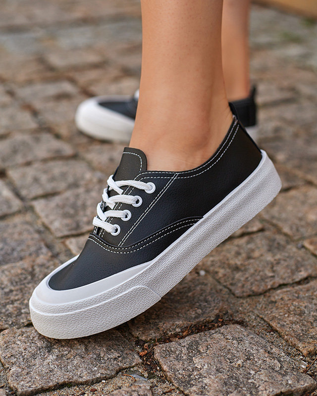 OUTLET Tenisi negri dama Lorino - Incaltaminte